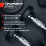 Гантель круглая UNIX FIT PRO обрезиненная 30 кг, 2 шт. DBRND30PBKx2
